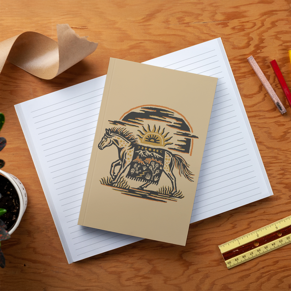 Denik x Rayco- Wild West Kraft Classic Layflat Notebook