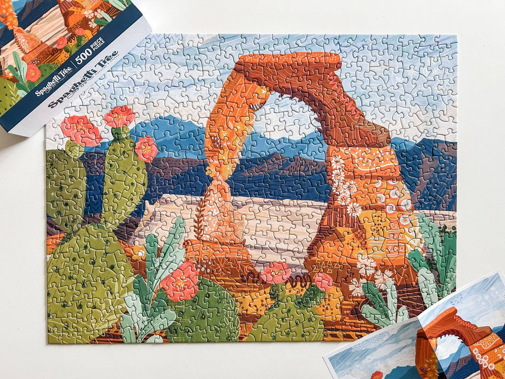 Spaghetti Tree- Delicate Work of Arch 500 Pc Puzzle