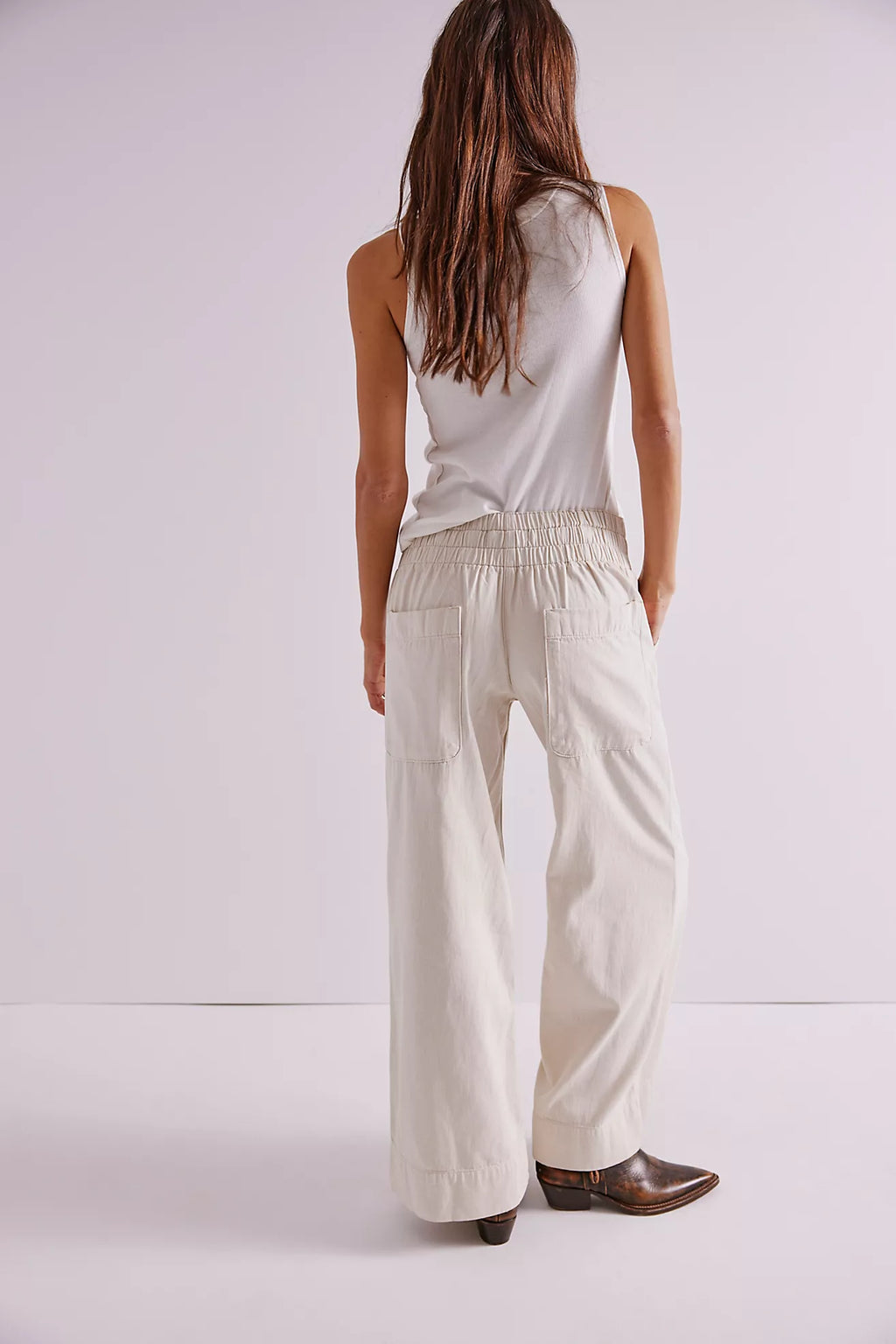 Free People- We The Free Breezy Denim Pull-On Jeans