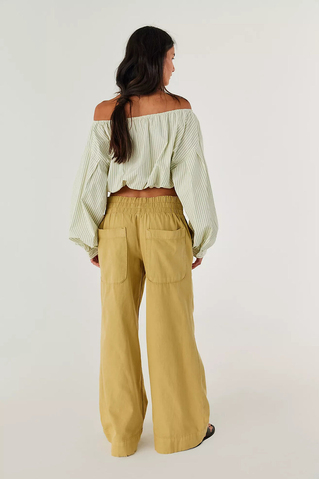 Free People- We The Free Breezy Denim Pull-On Jeans