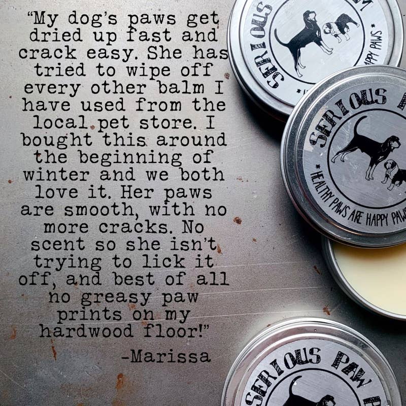 Serious- Serious Dog Paw Balm