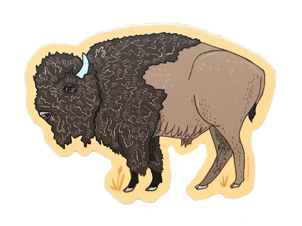 Noteworthy Paper & Press- Bison Sticker