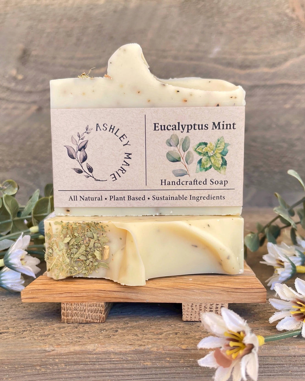 Ashely Marie Soap- Eucalyptus Mint Bar Soap