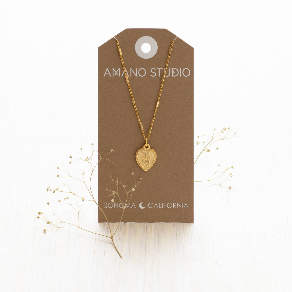 Amano Studio- Sacred Heart Necklace