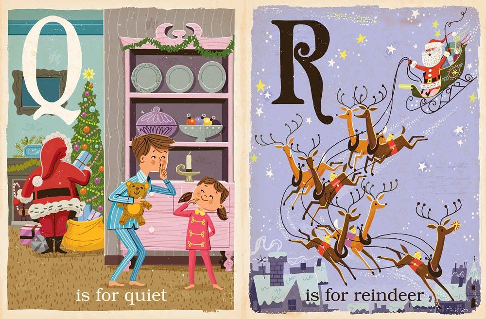 Gibbs Smith- S is for Santa: A Christmas Alphabet