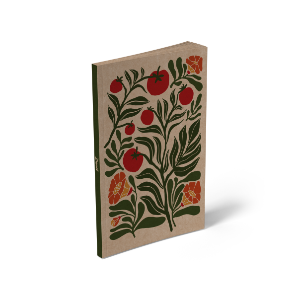 Denik- Tomatoes Kraft Layflat Notebook