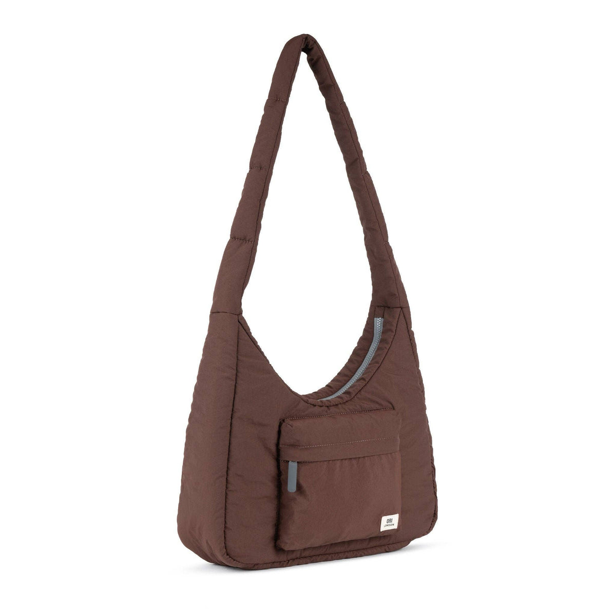 ORI London- Belsize Crossbody Bag in Chocolate Taslon