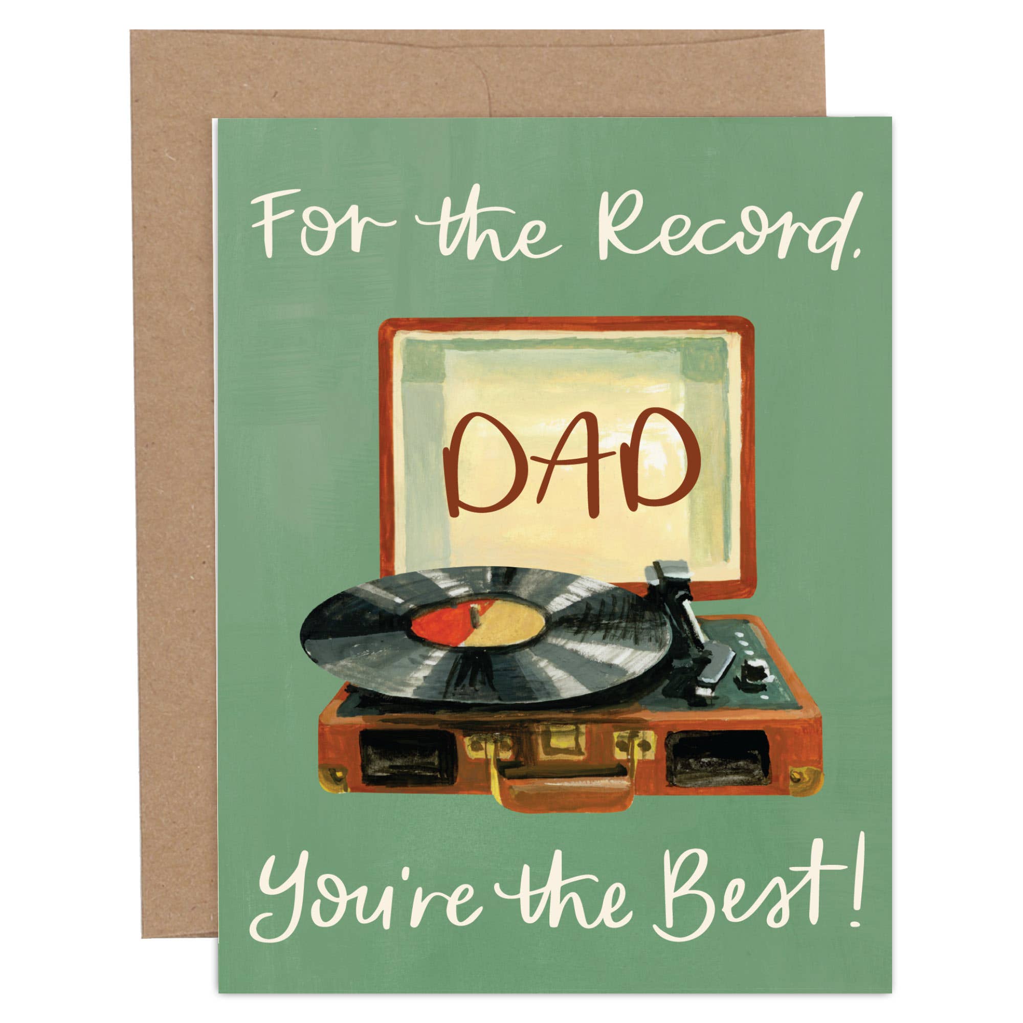 1canoe2- For the Record Father's Day Greeting Card