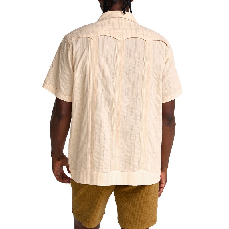 Howler Bros- Temple Tracks Guayabera Shirt