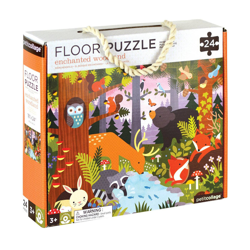 Chronicle Books- Enchanted Woodland 24-Piece Floor Puzzle