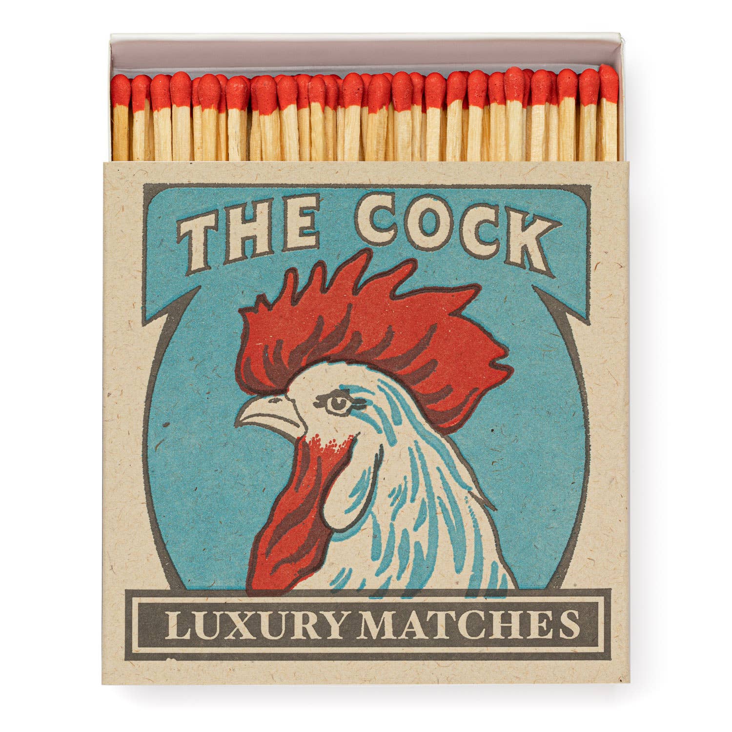 Archivist- The Cock | Square - Safety Matches