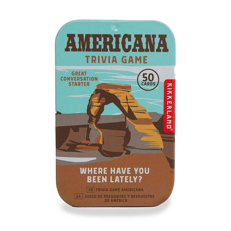 Kikkerland Design- Americana Trivia Game