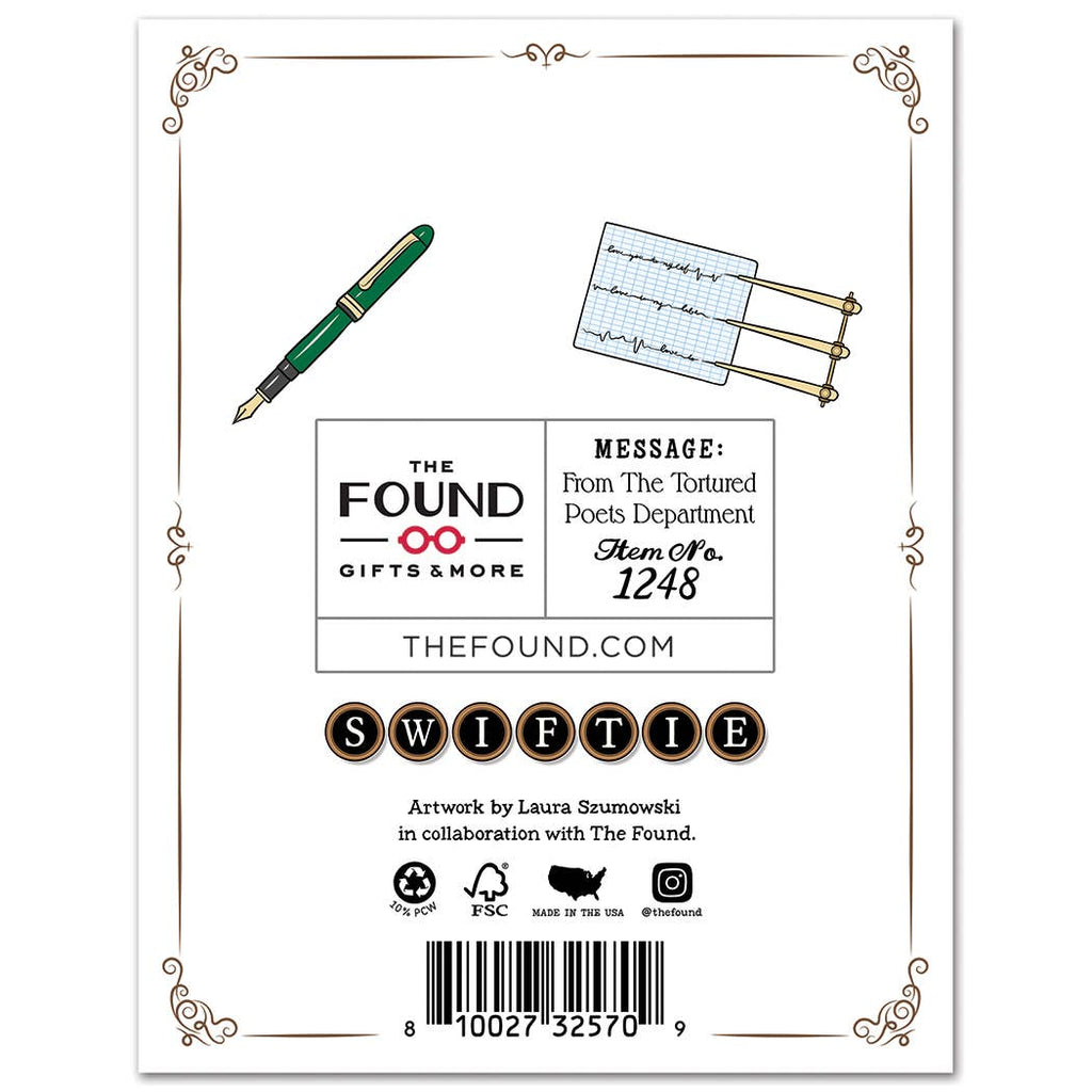 The Found- Taylor Tortured Poets Birthday Card