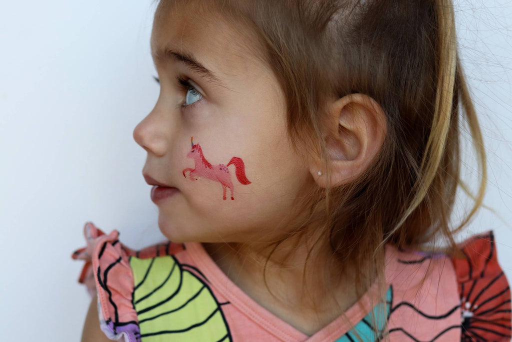 Saint & Company- Unicorn Party Temporary Tattoos