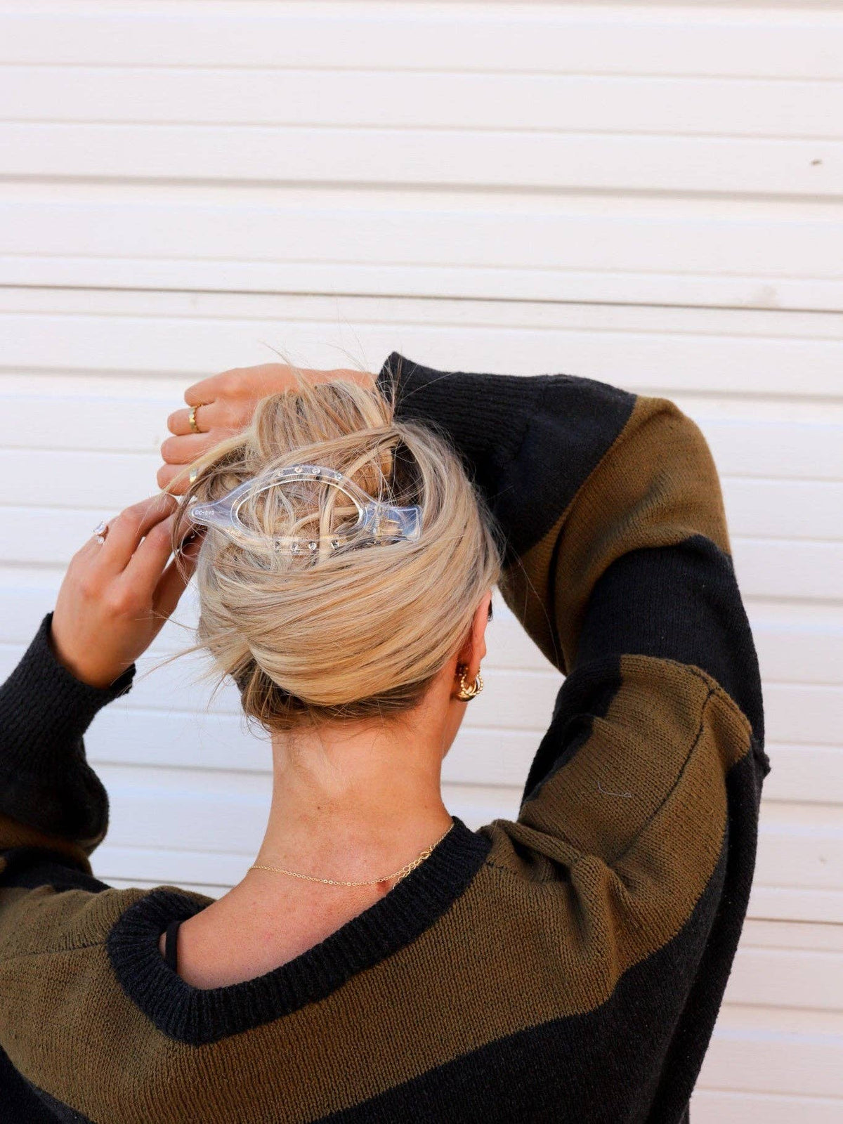KAXI- Lay Down 2.0 Claw Clip — Flat Comfort Hair Clip