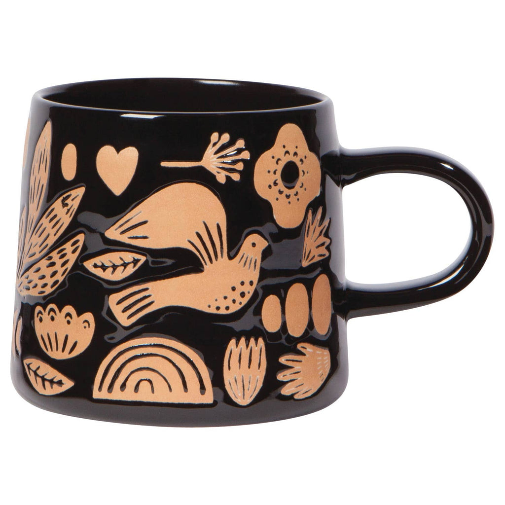 Danica Studio- Myth Imprint Stoneware Mugs 12 oz