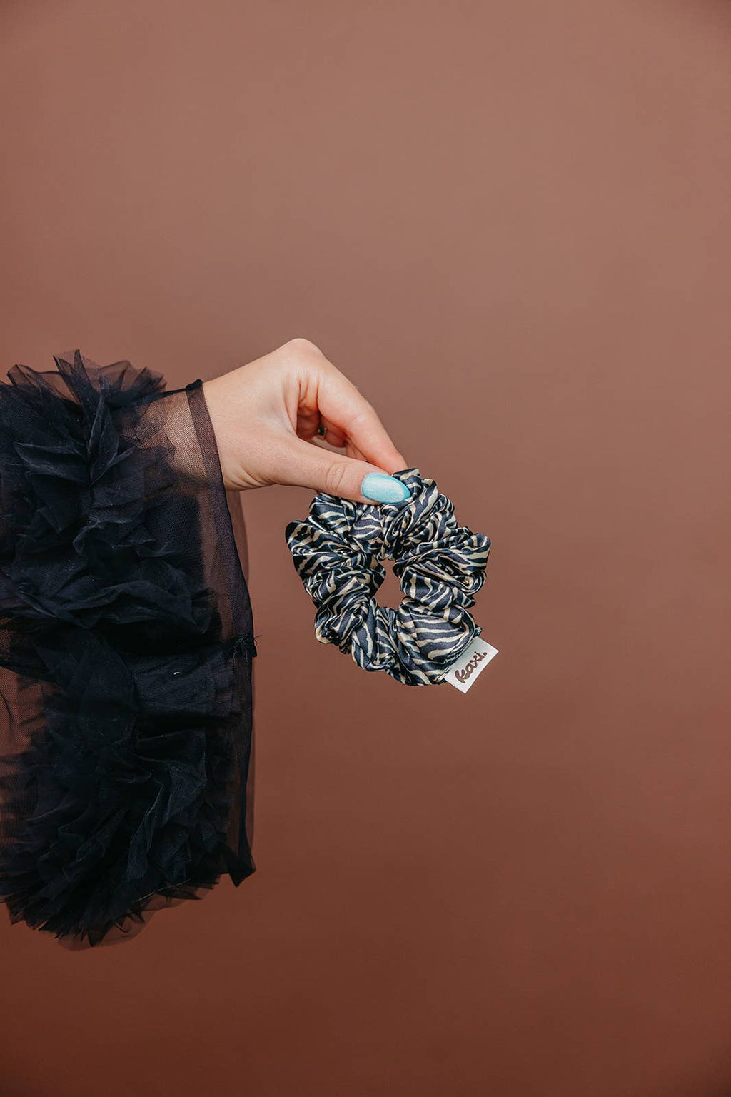 KAXI- KAXI X Whitney Leavitt House of Her Zebra Midi Scrunchie