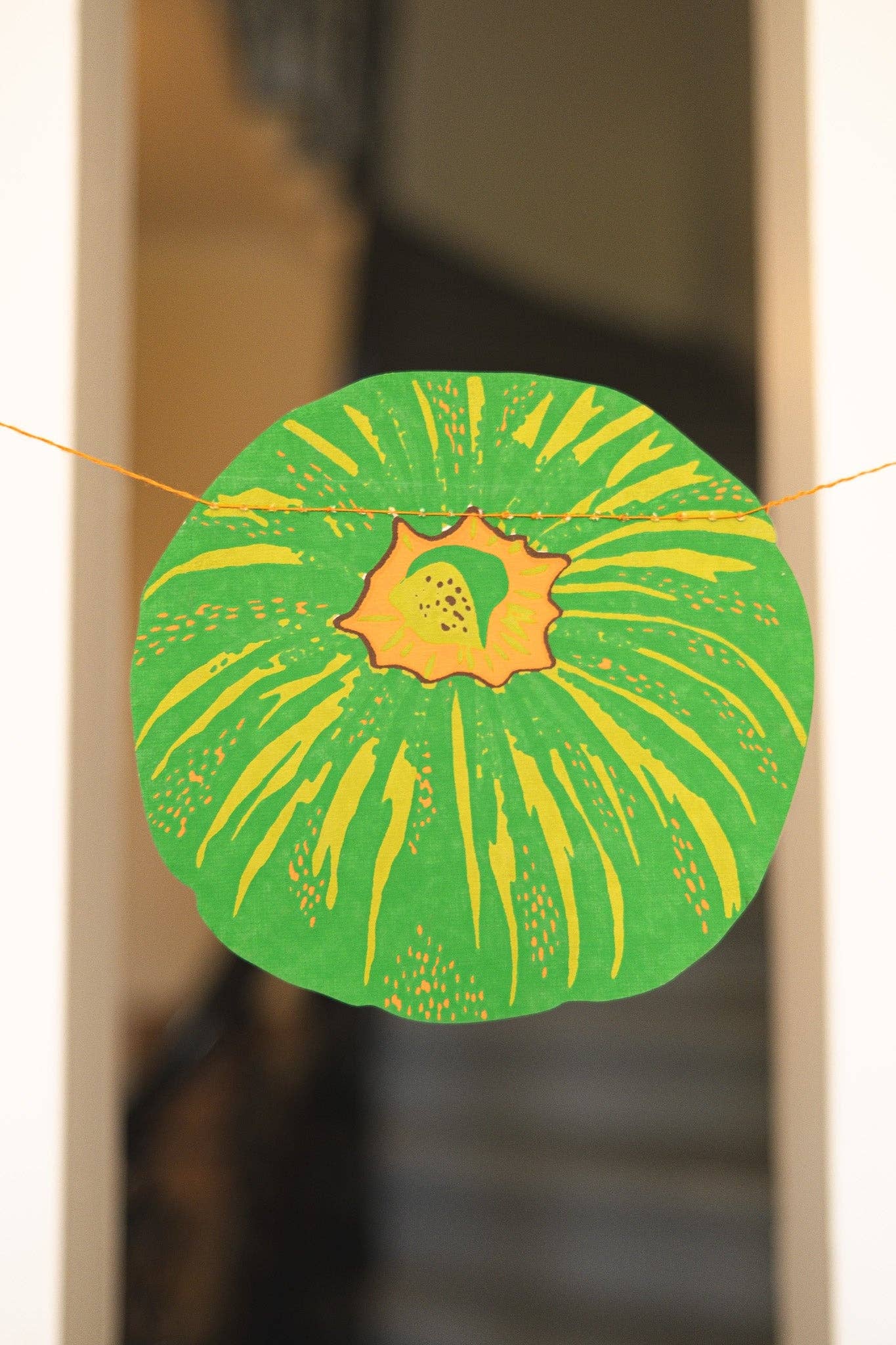 East End Press- Pumpkin Sewn Garland