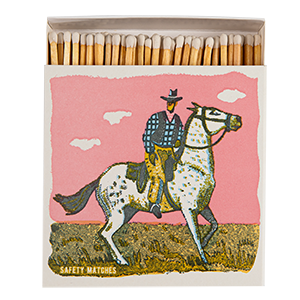 Archivist- Pink Cowboy | Square - Safety Matches