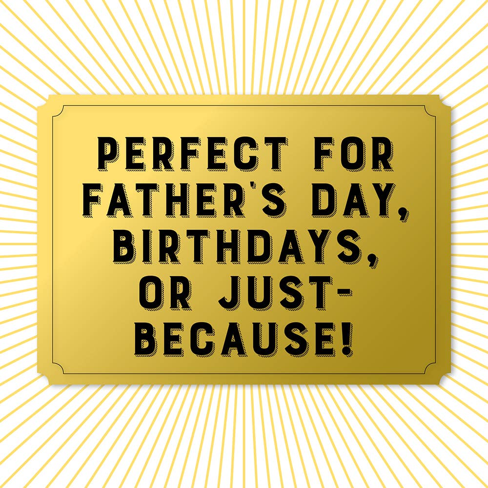 Chronicle Books- Lucky Tickets for Dad