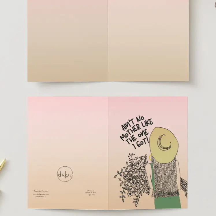 Chika Paper Studio- Ain't No Mother.. Mother's Day Card