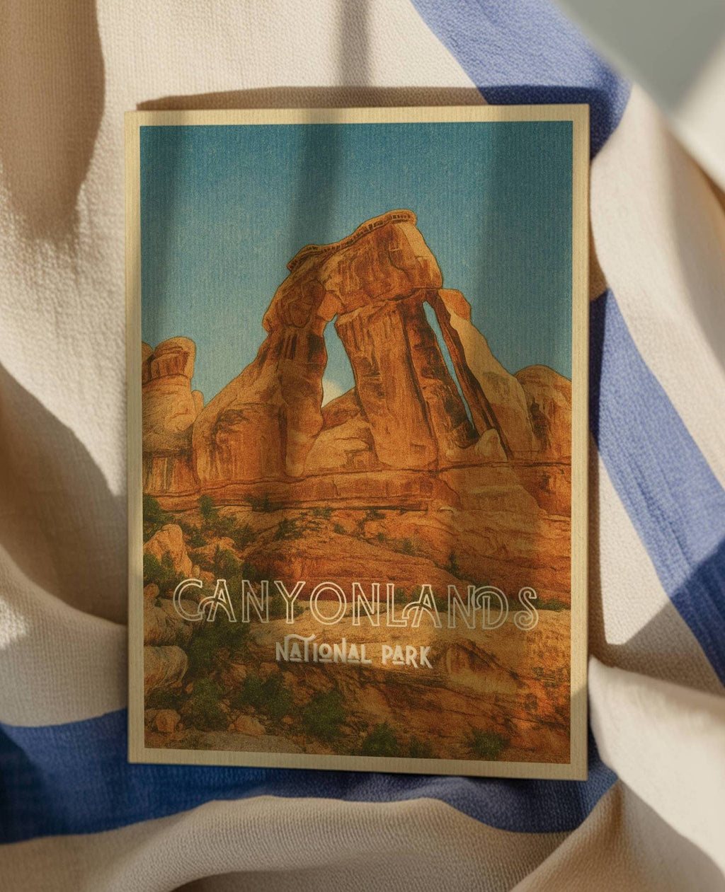 Traildust Goods- Canyonlands National Park Vintage Inspired 4x6 Postcards