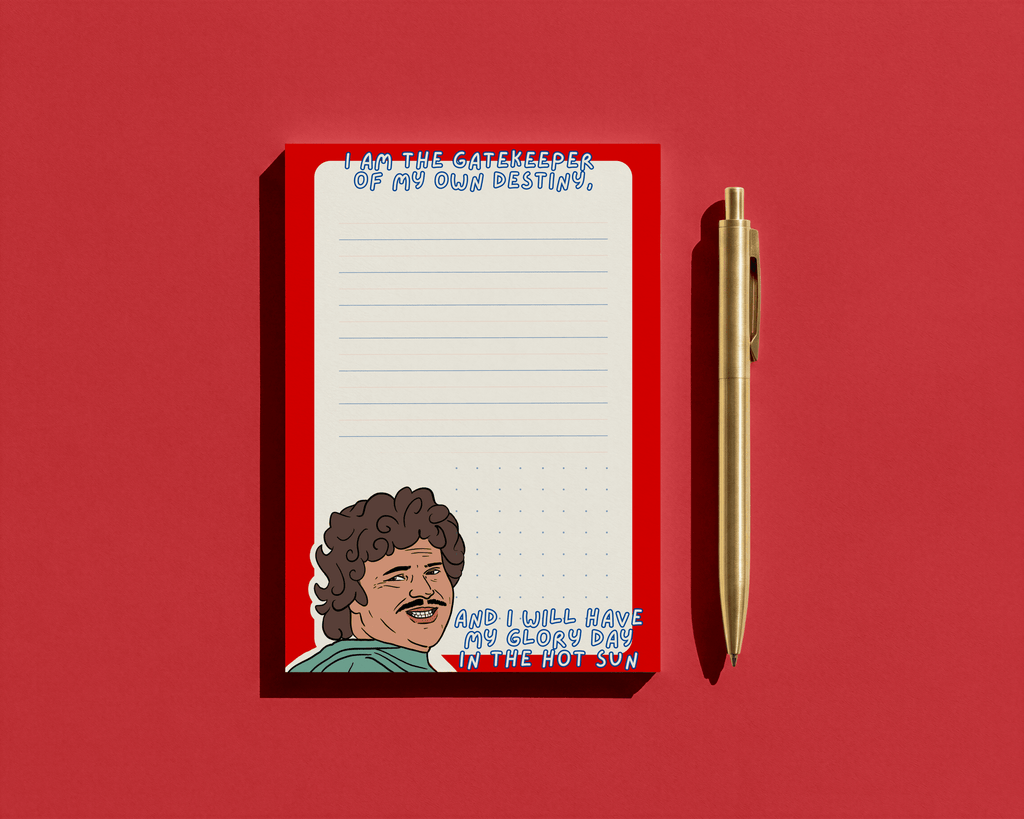 Gaec Studio- Nacho Libre Pop Culture Note Pad 5x8