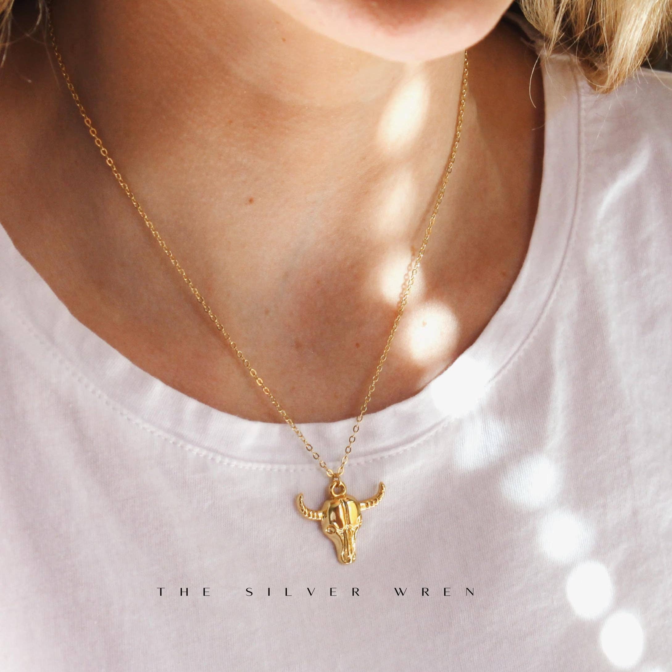 The Silver Wren- Western Pendant Necklaces