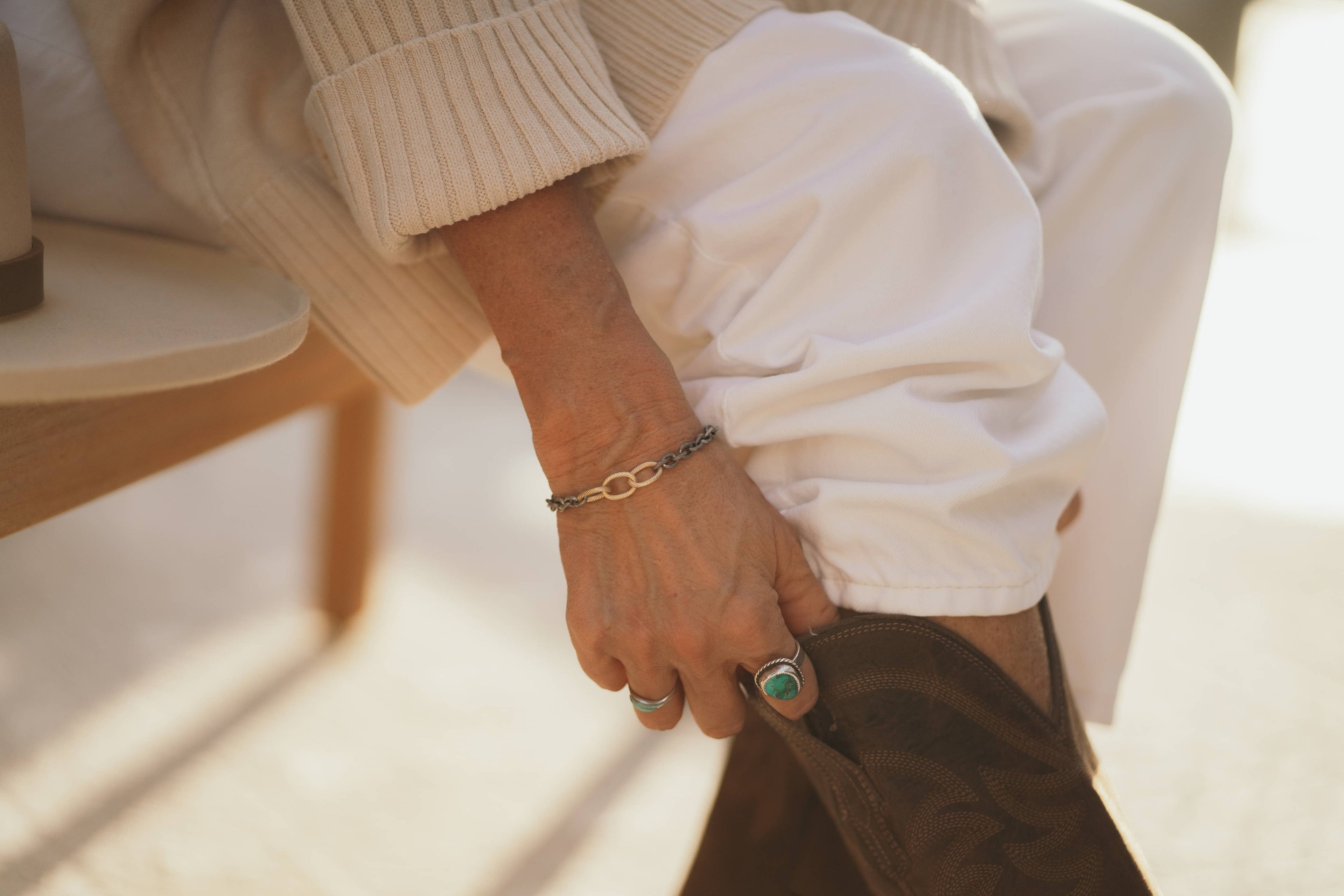 Reva Grey- Logan Bracelet