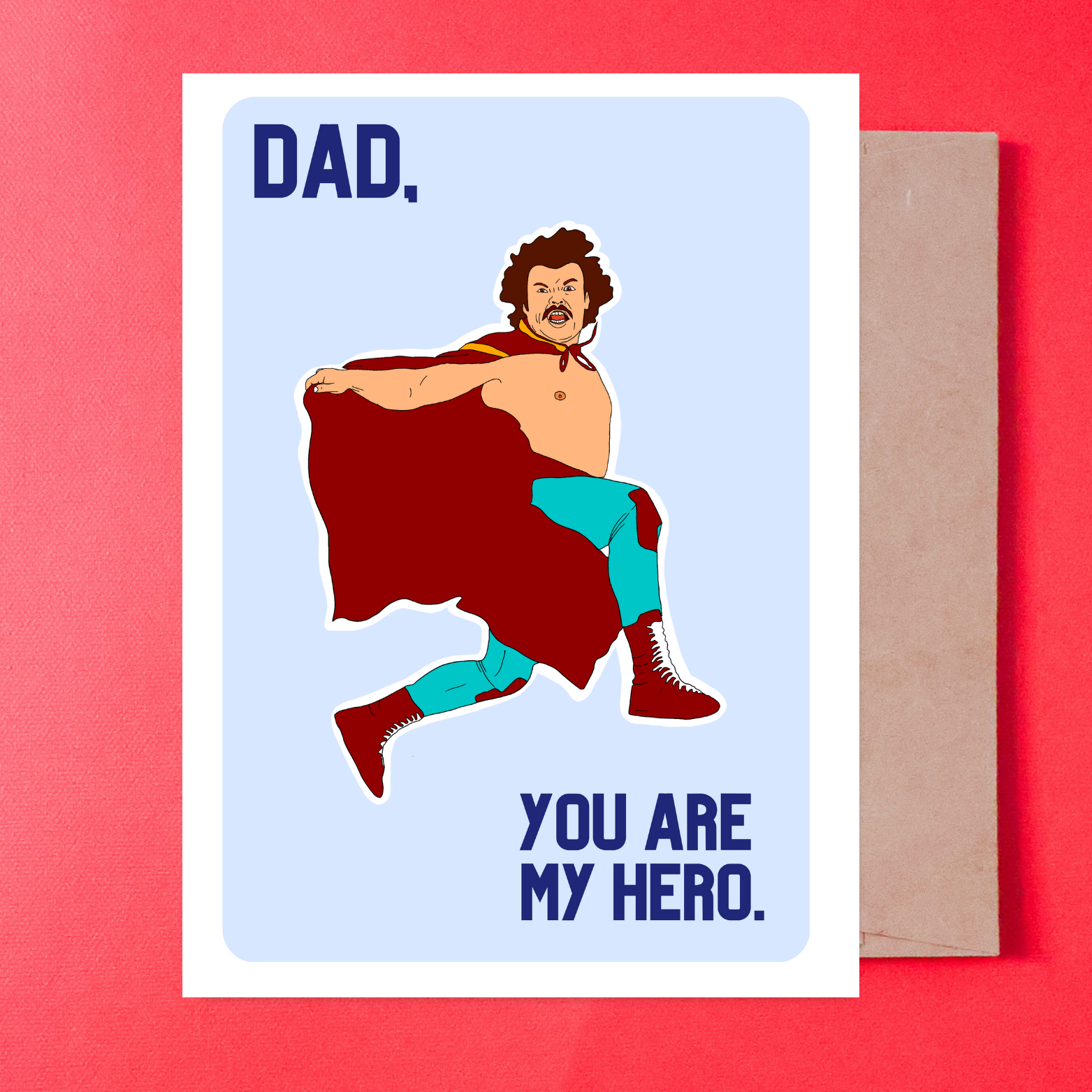 Gaec Studio- Dad, You are my Hero Card