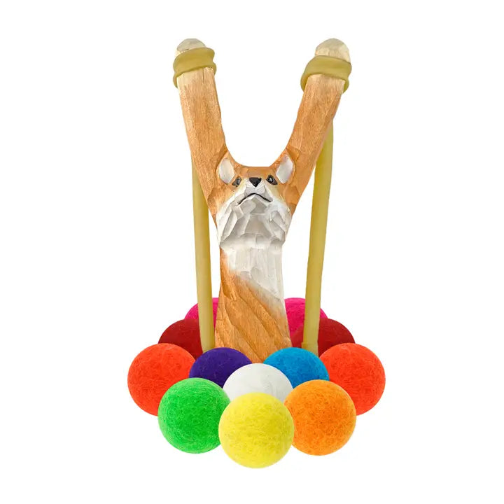Hella Slingshots - Slingshot + Felt Ammo