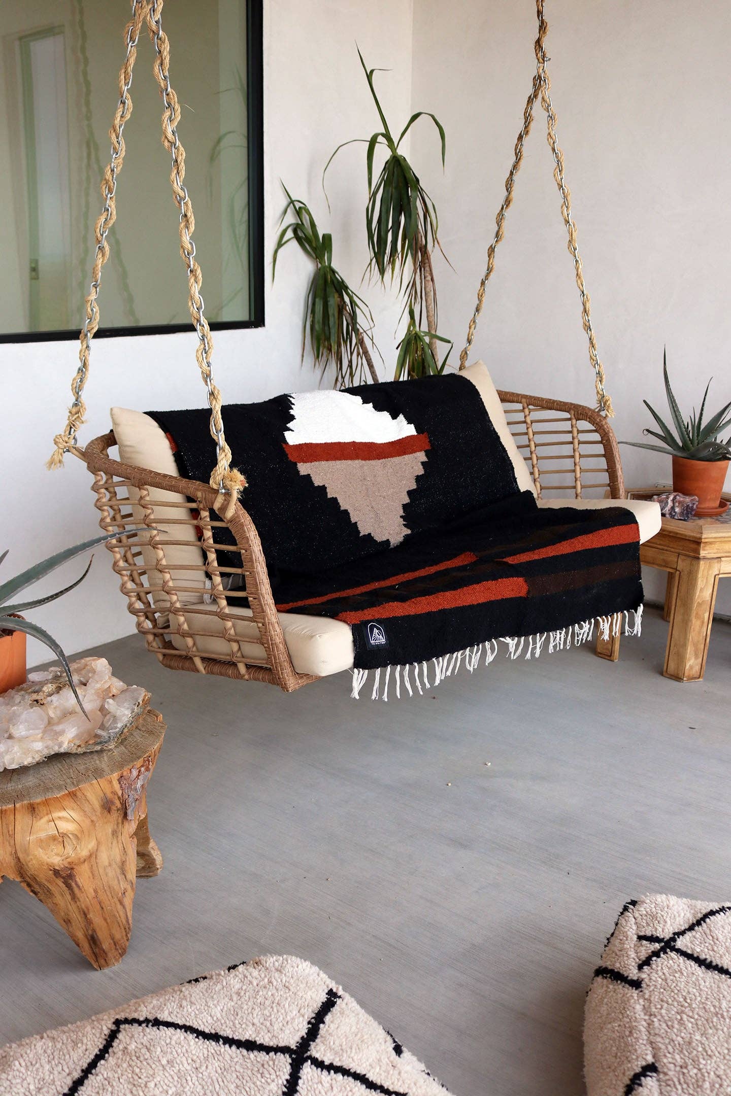Tribe and True- Balance  // Handwoven Blanket