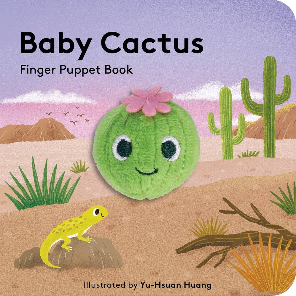 Chronicle Books- Baby Cactus: Finger Puppet Book