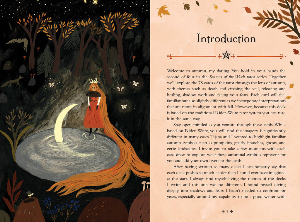Simon & Schuster- Seasons of the Witch Autumn Tarot by Lorriane Anderson