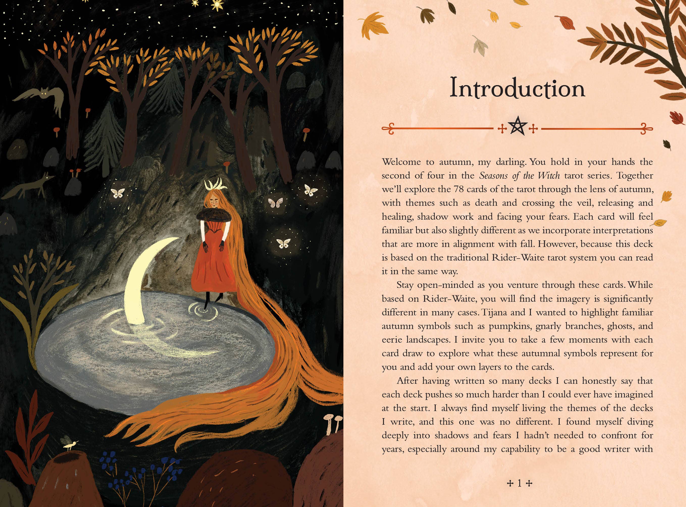 Simon & Schuster- Seasons of the Witch Autumn Tarot by Lorriane Anderson