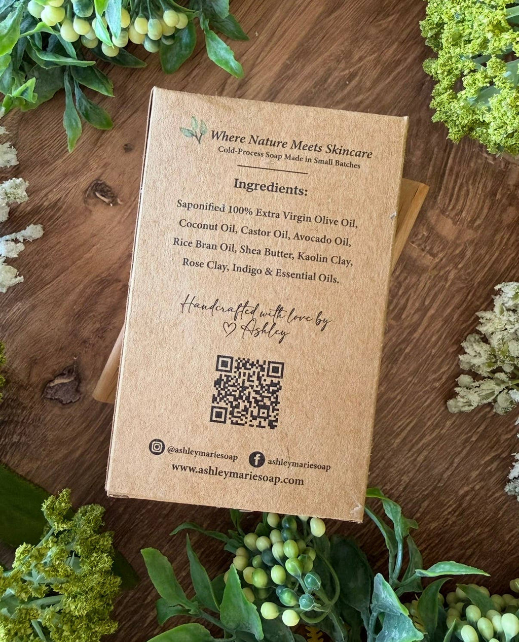 Ashley Marie Soap- Activated Charcoal Soap – Boxed Soap Bar