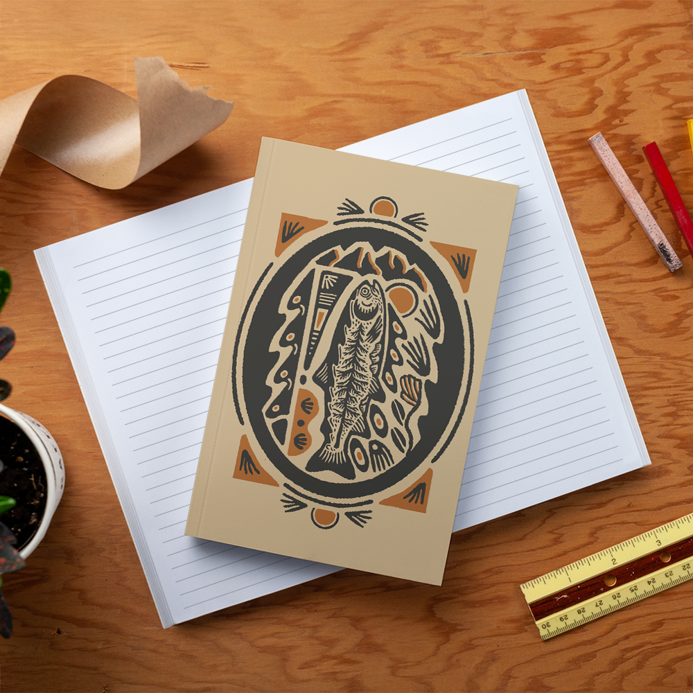 Denik x Rayco- Spirit of the River Kraft Classic Layflat Notebook