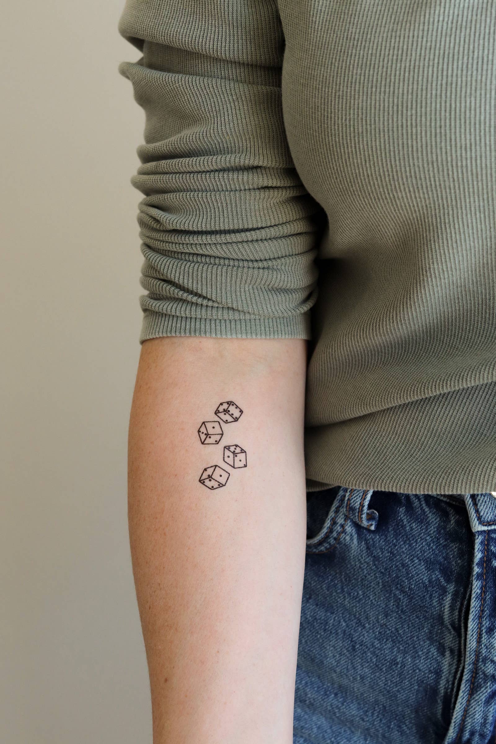 Saint & Company- Dice + Deck Temporary Tattoos