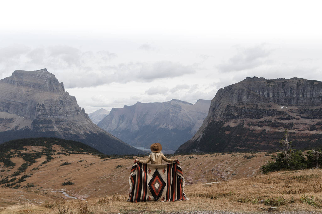 Tribe and True- Earth Tones (Terracotta) // Handwoven Blanket