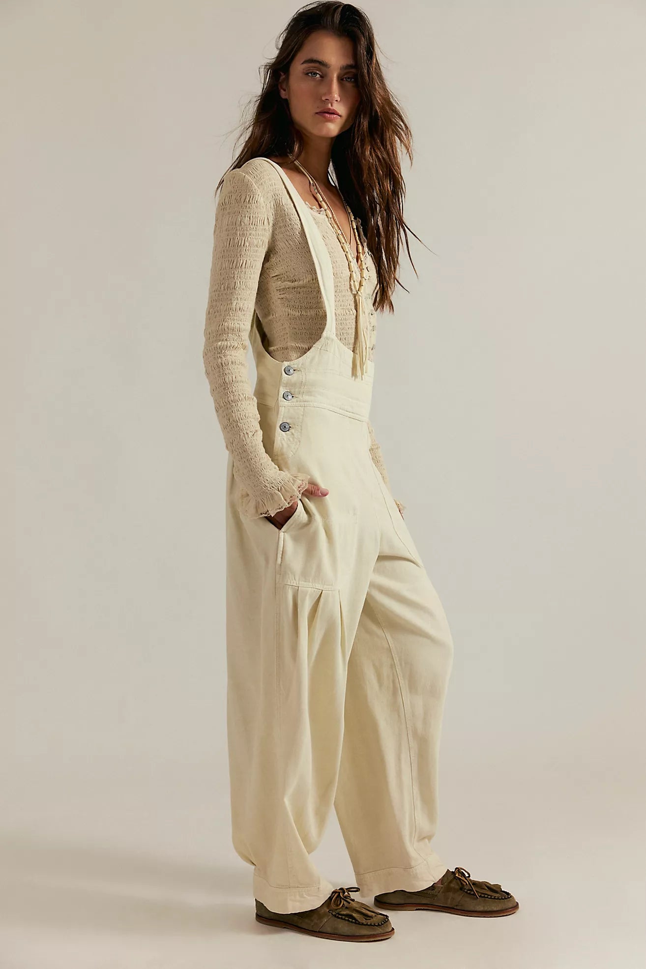 Free People- Felix Tapered Overalls