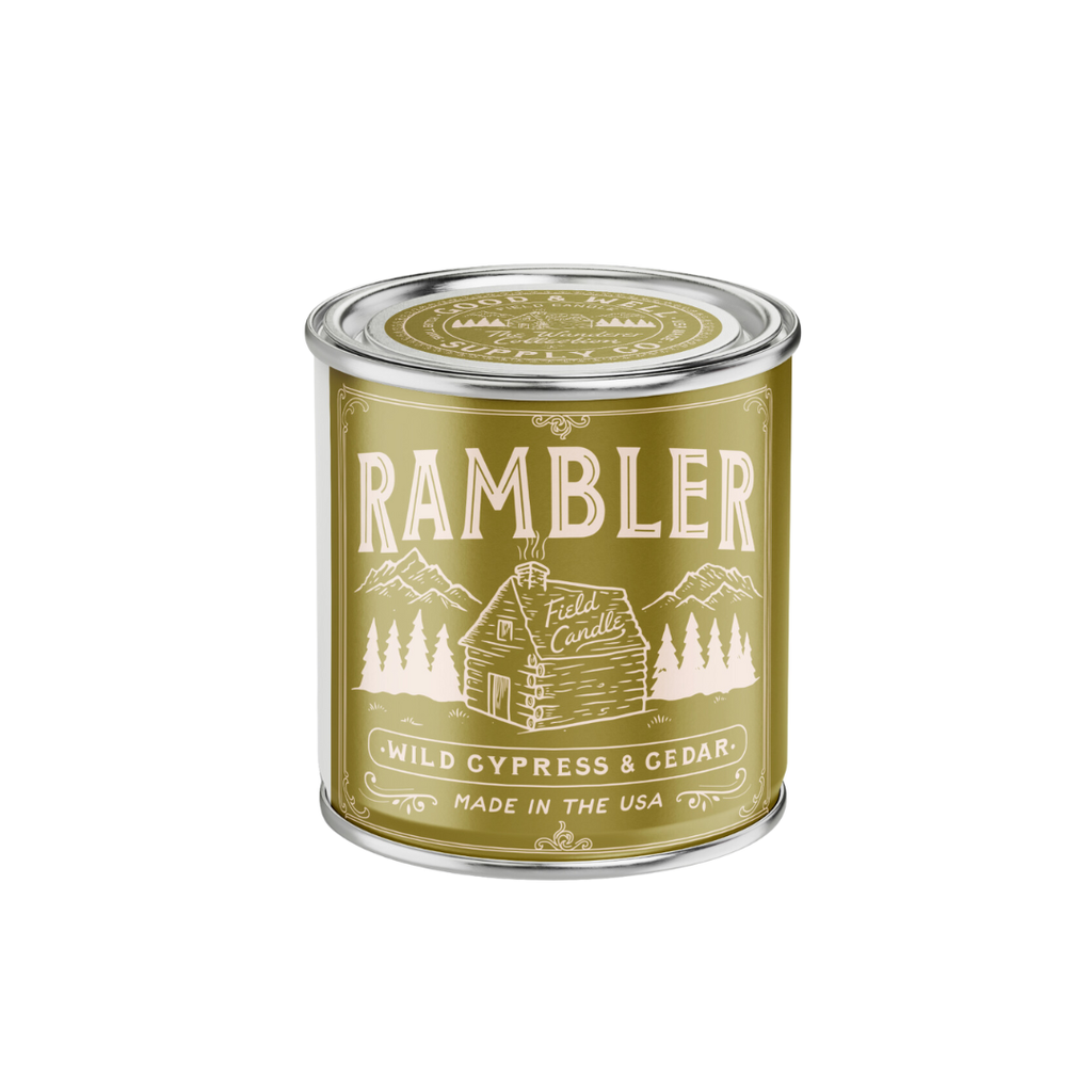 Good & Well Supply Co.- Rambler Field Candle