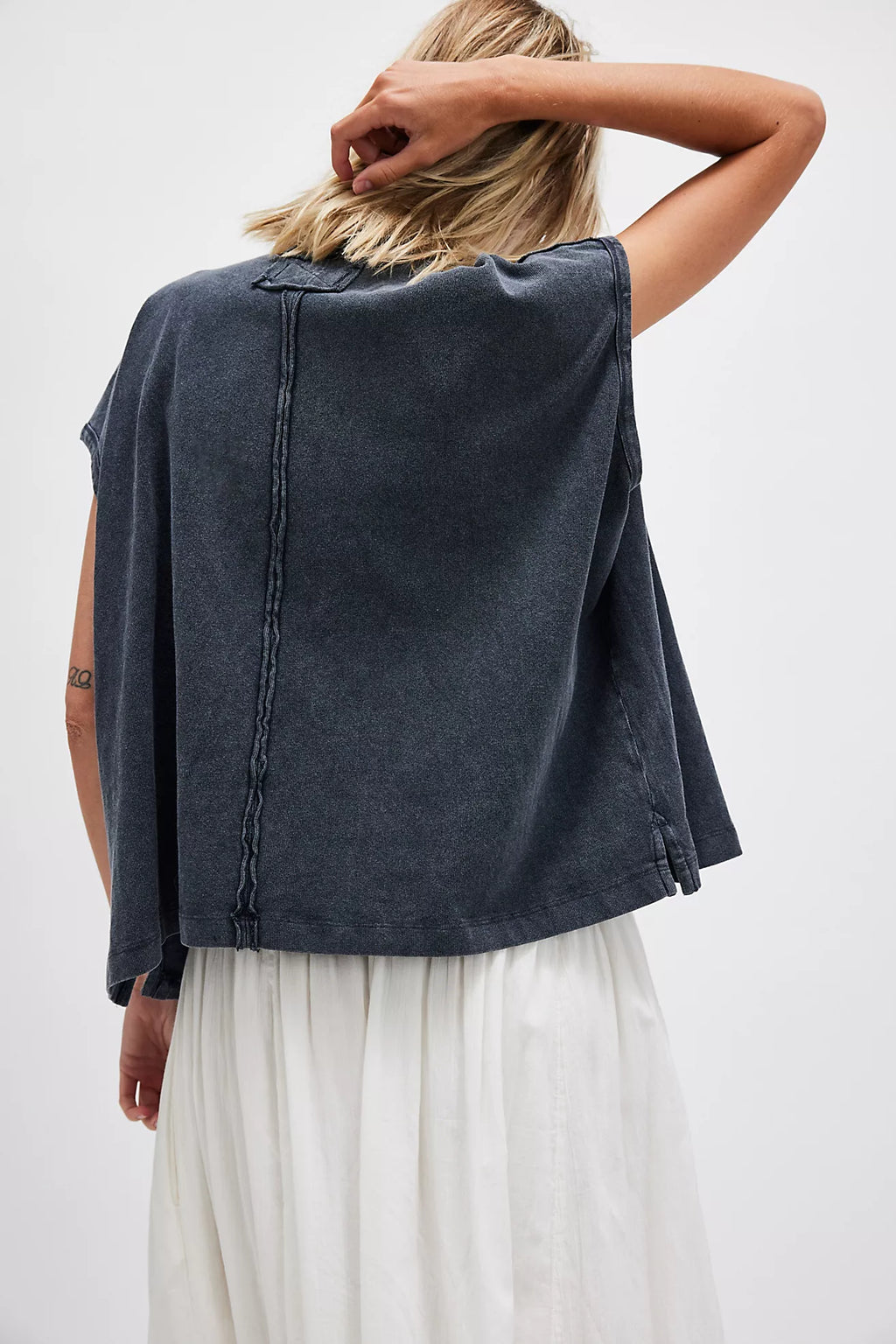 Free People - Keep It On Polo - Washed Black