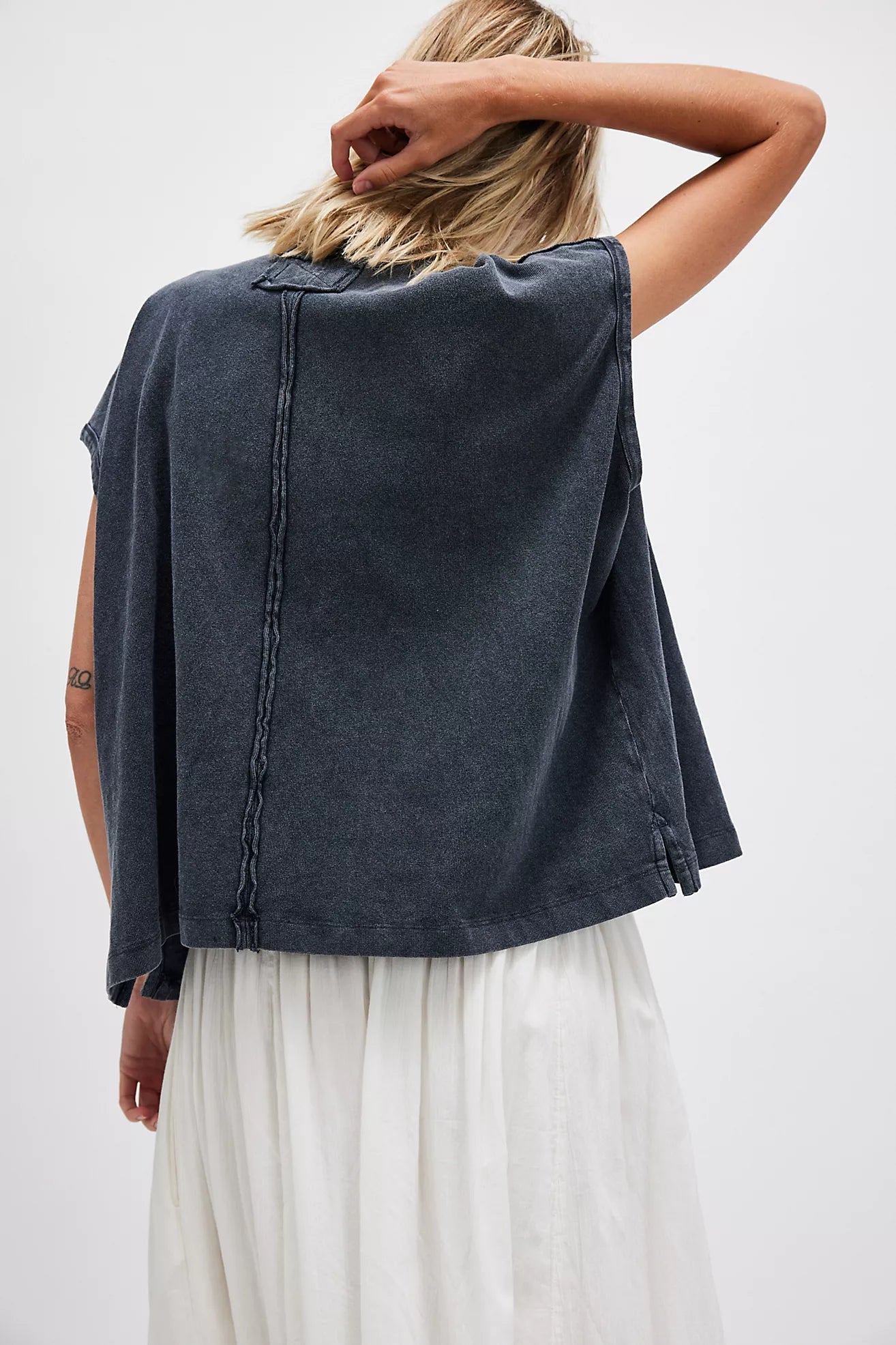 Free People - Keep It On Polo - Washed Black