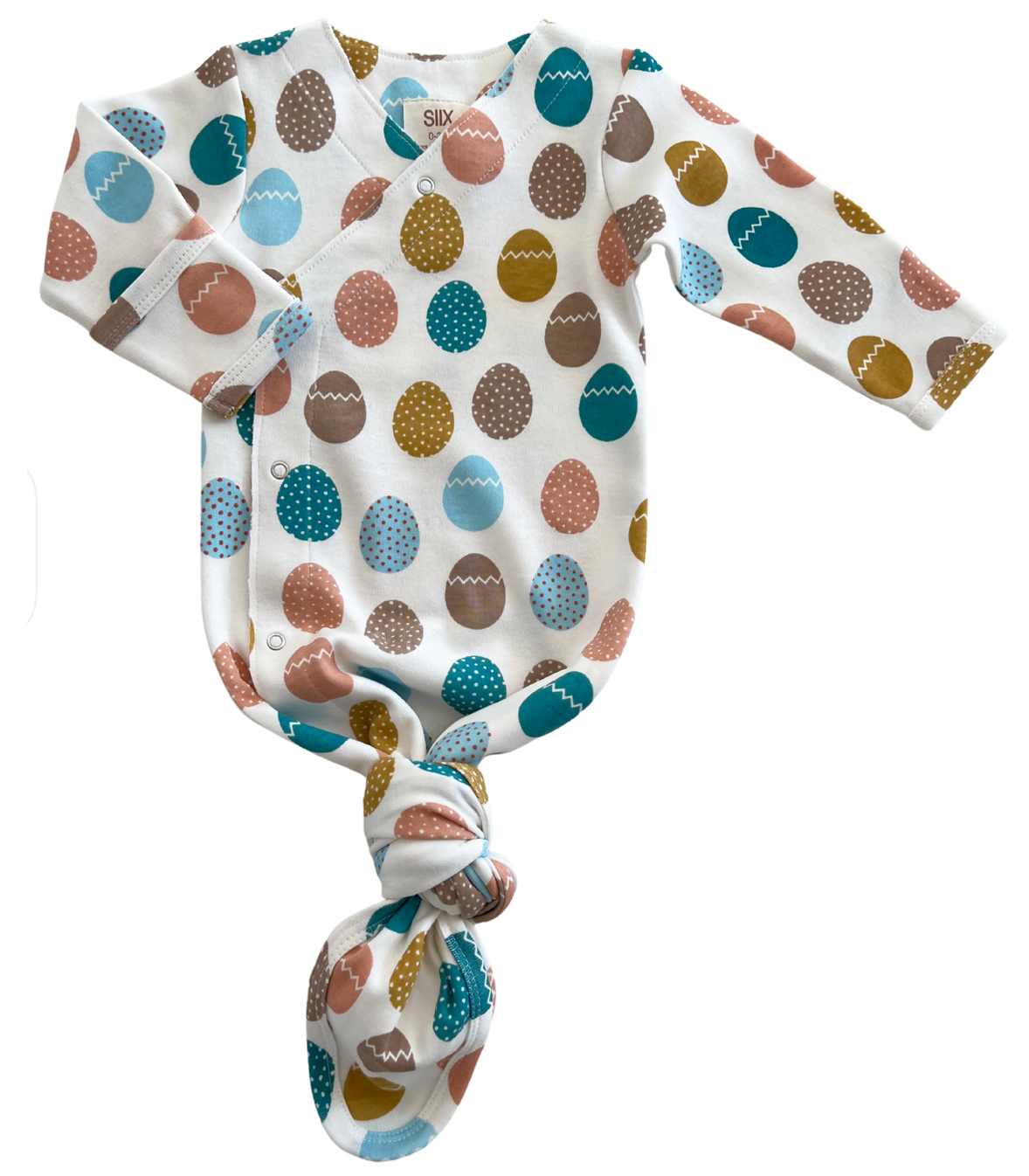 SIIX Collection- Easter Egg Hunt / Organic Kimono Knot Gown