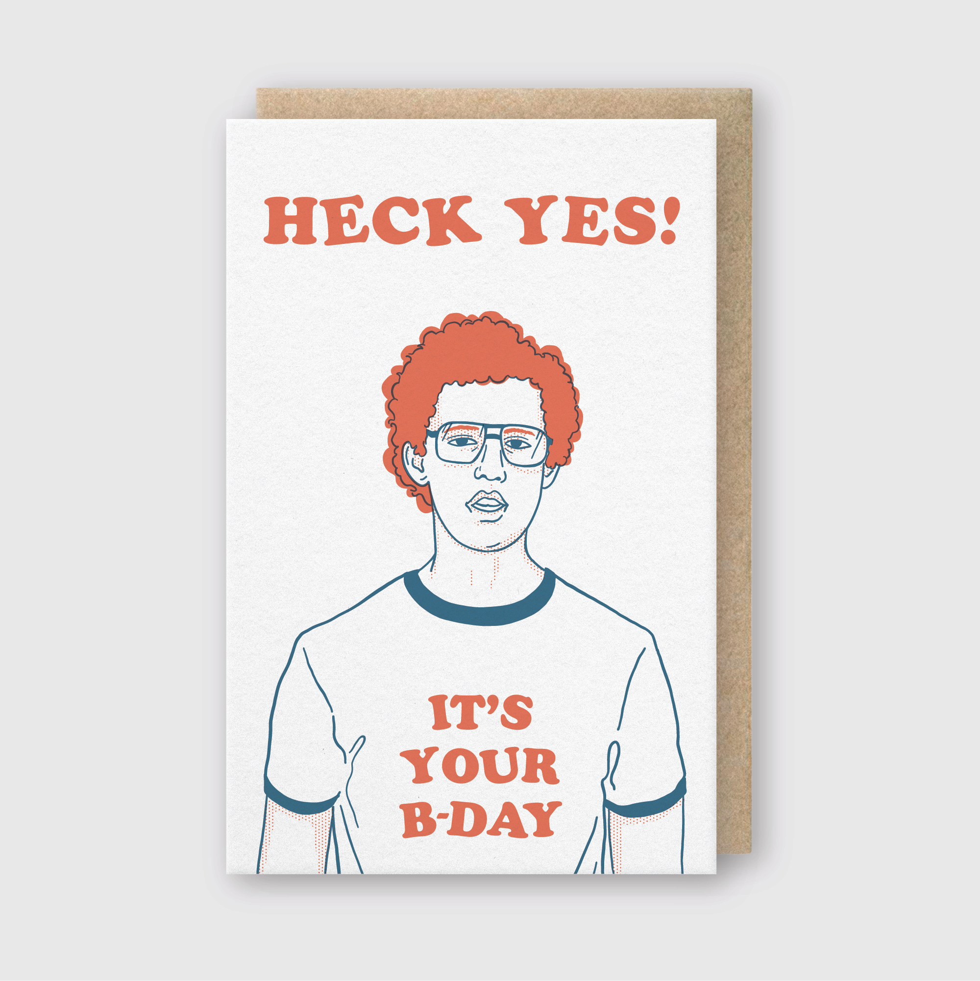 Pike Street Press- Heck Yes Birthday Card