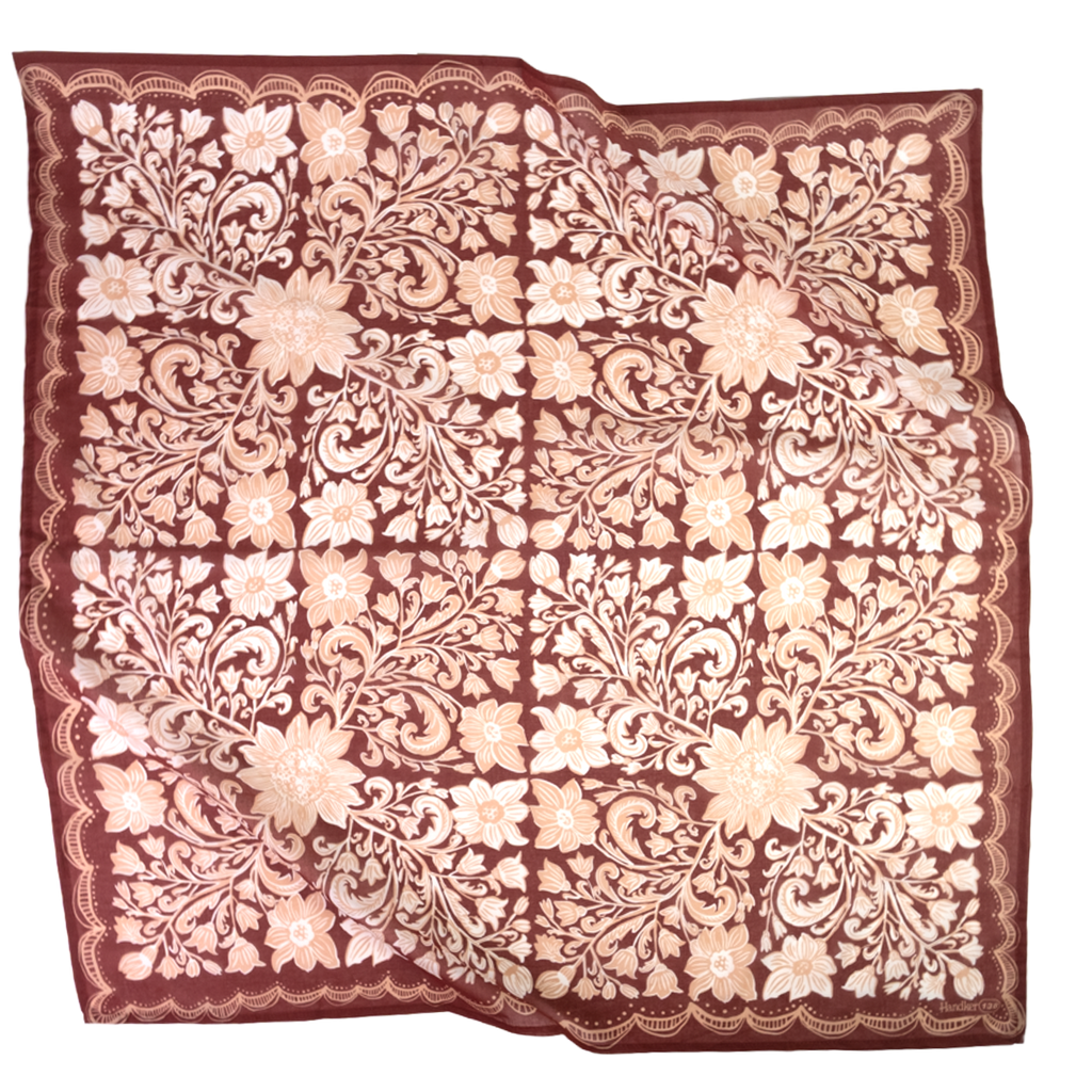 Handker Bandanas- 34" Wild Rag Agatha Bandana