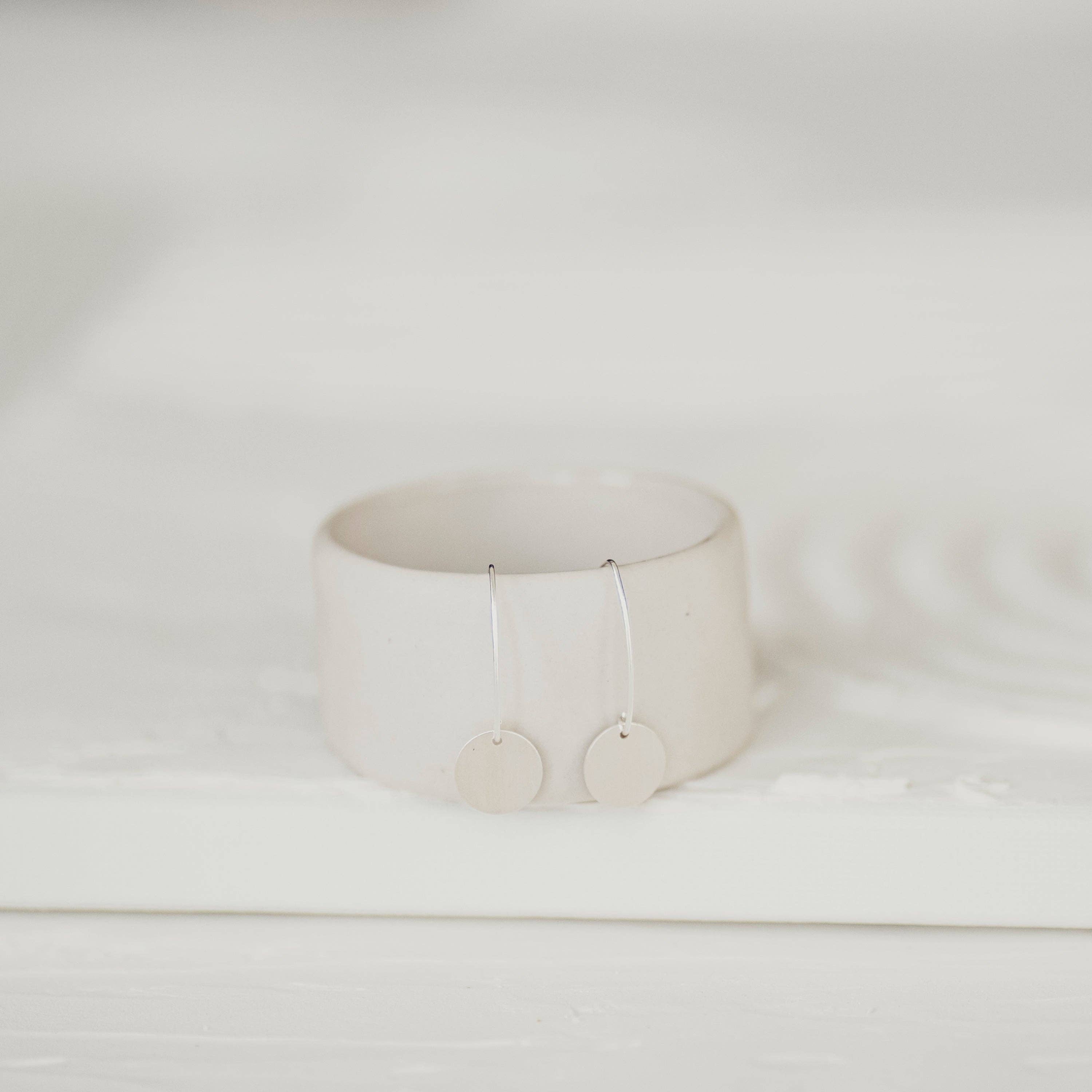 Reva Grey- Dainty Dot Earring
