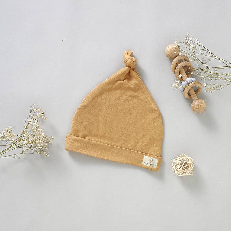 Newcastle Classics- Jersey Knit Knotted Beanie Hat