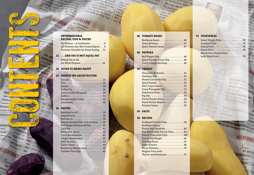 Schiffer Publishing- French Fries: International Recipes, Dips & Tricks