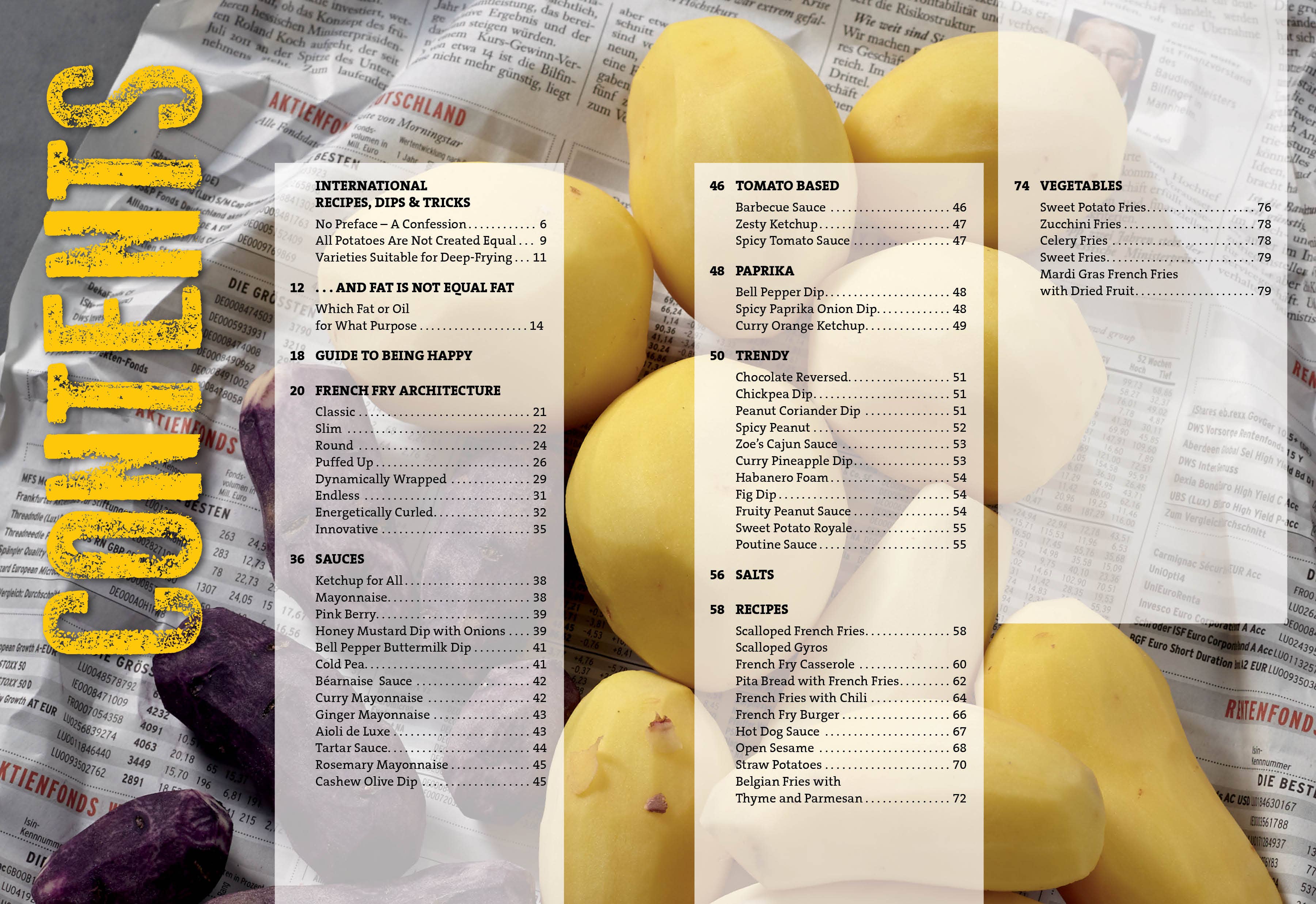 Schiffer Publishing- French Fries: International Recipes, Dips & Tricks